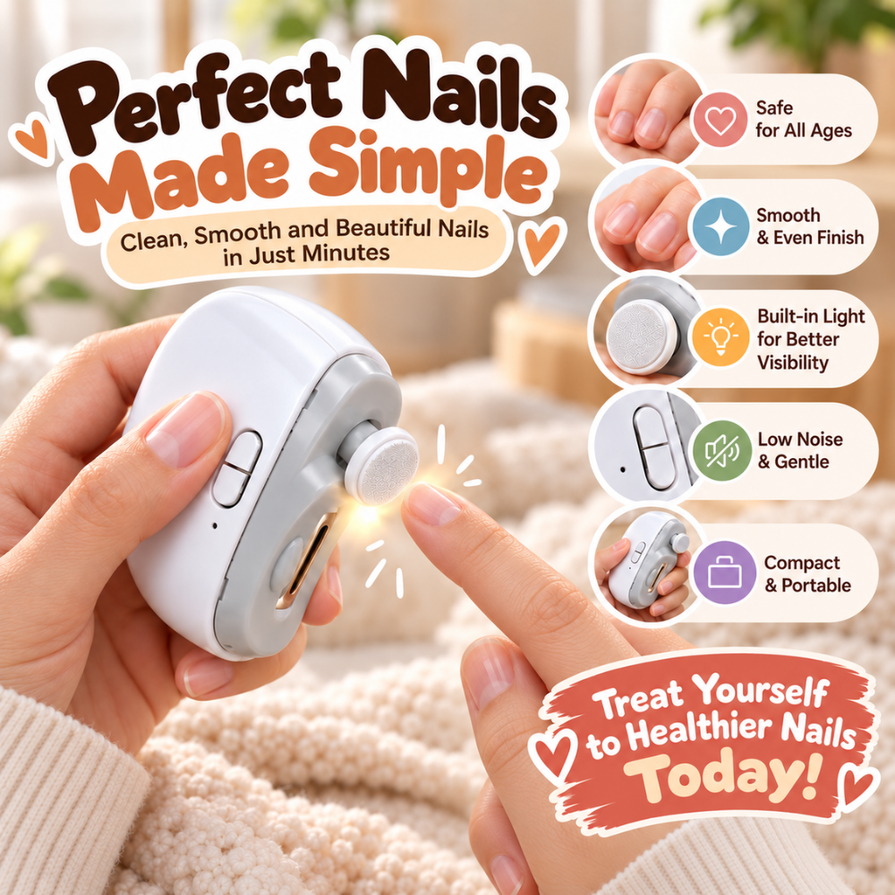 TrimEasy Electric Nail Clipper