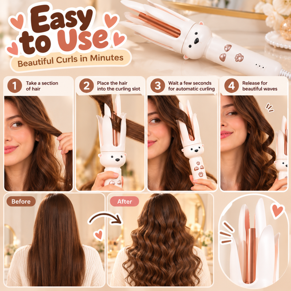 WaveEasy Automatic Hair Curler