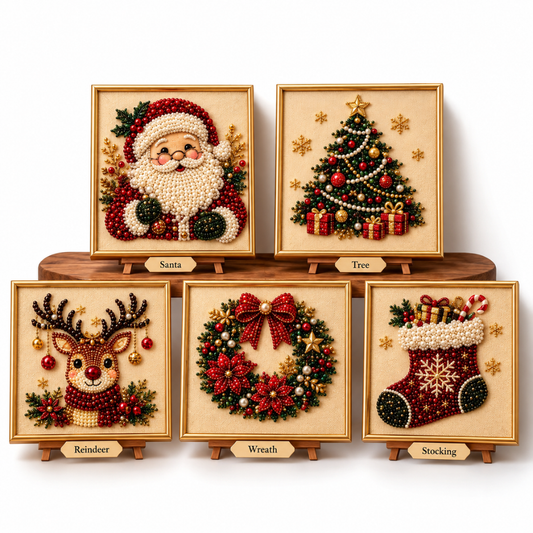 FestivePearl Christmas Art Kit