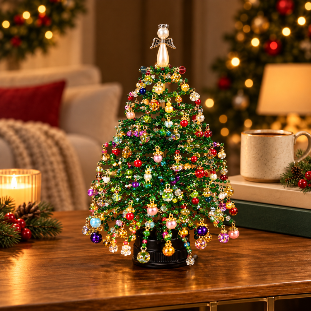 Halloween Glow Beaded Tree Kit