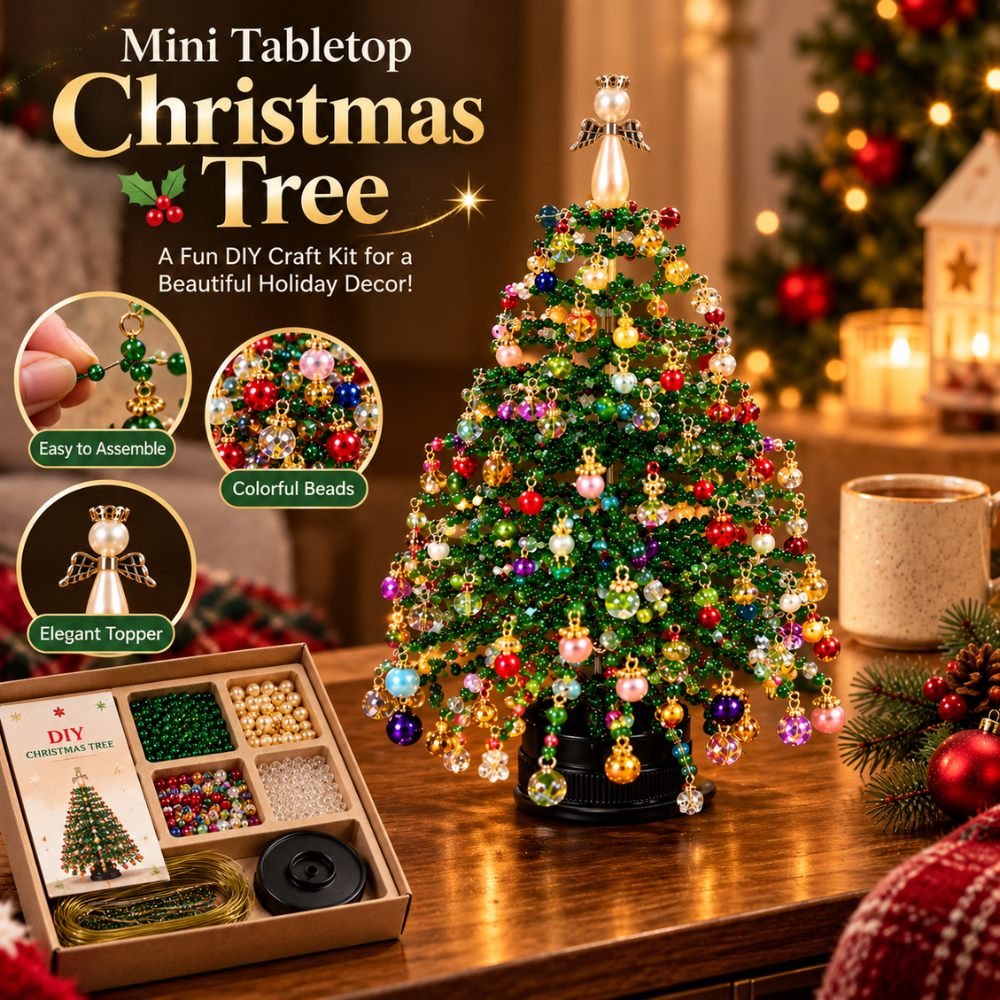 Halloween Glow Beaded Tree Kit