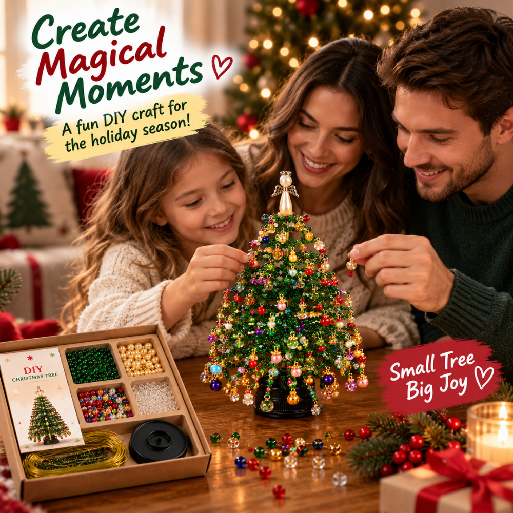 Halloween Glow Beaded Tree Kit