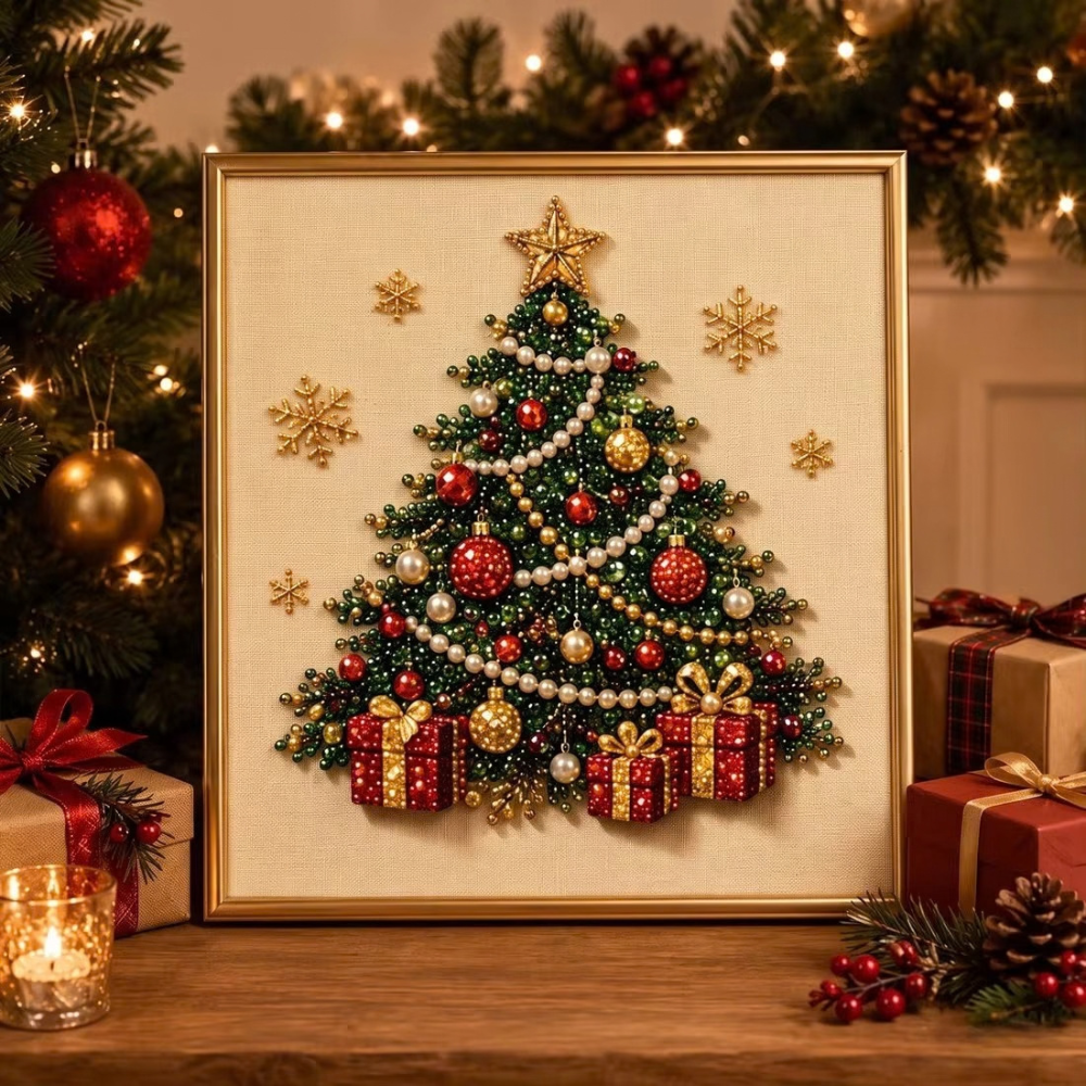 FestivePearl Christmas Art Kit