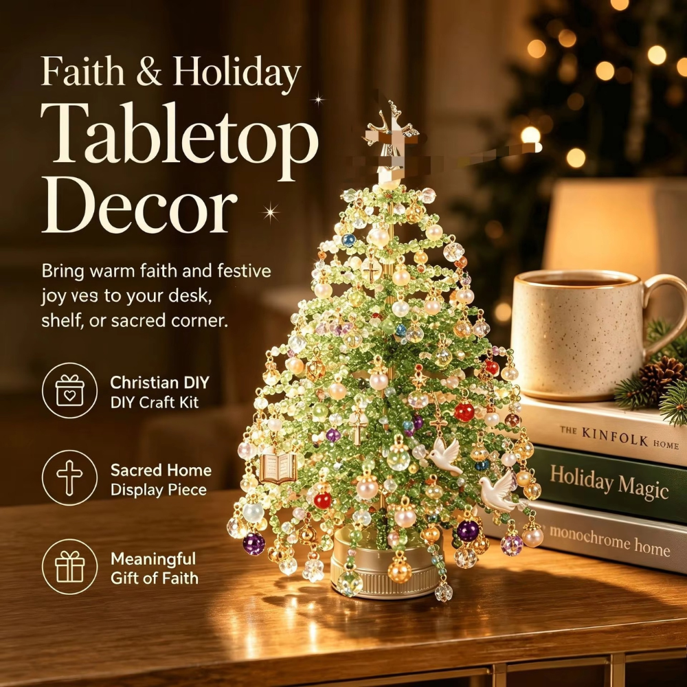 Halloween Glow Beaded Tree Kit