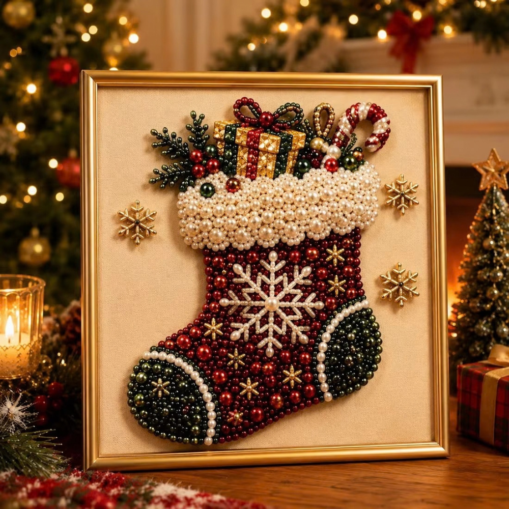 FestivePearl Christmas Art Kit
