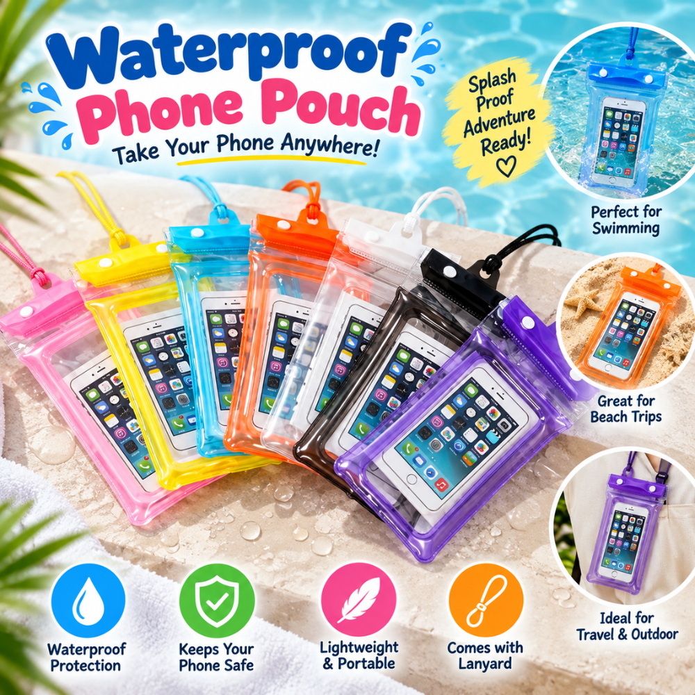 AquaGuard Waterproof Phone Pouch