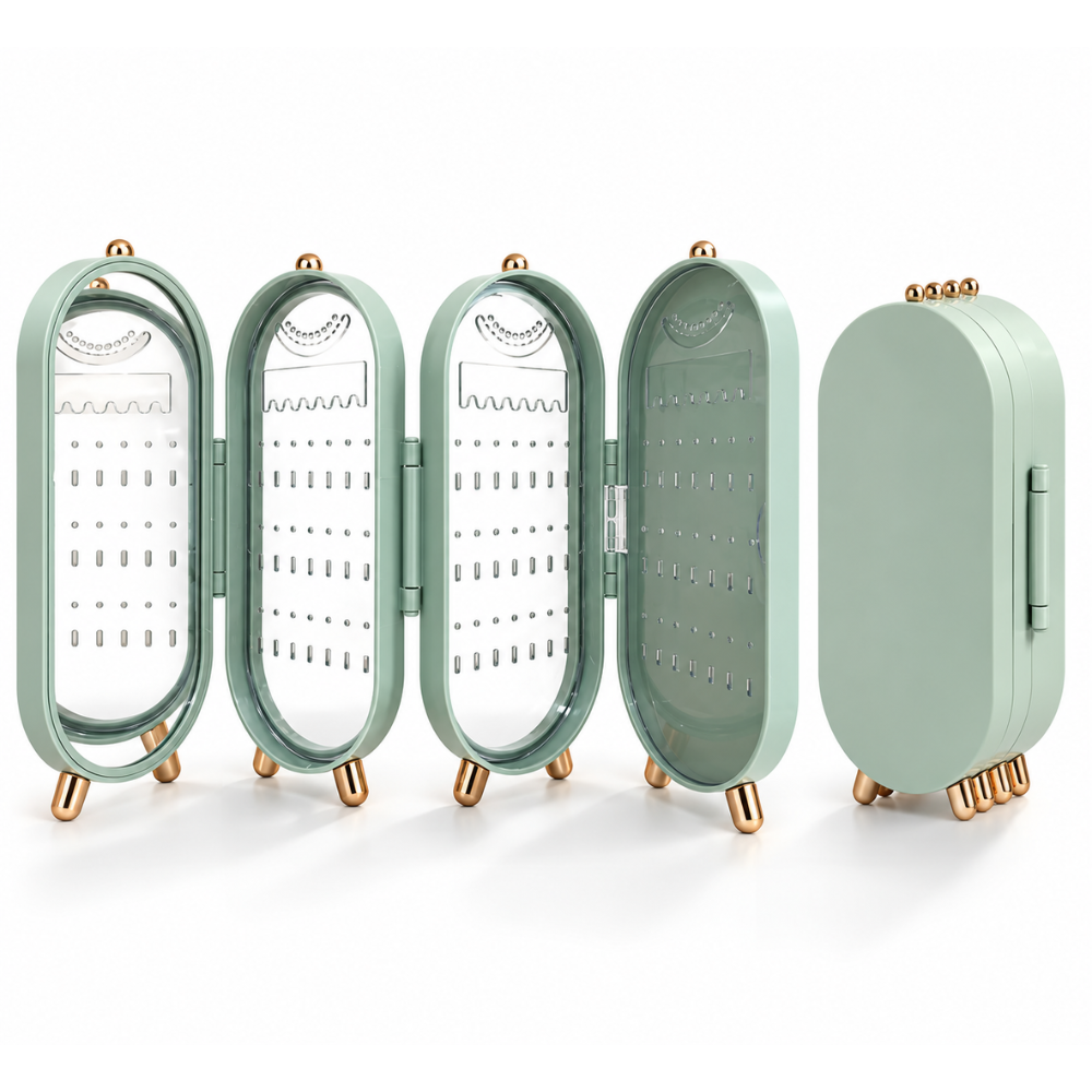 JewelNest Foldable Jewelry Organizer