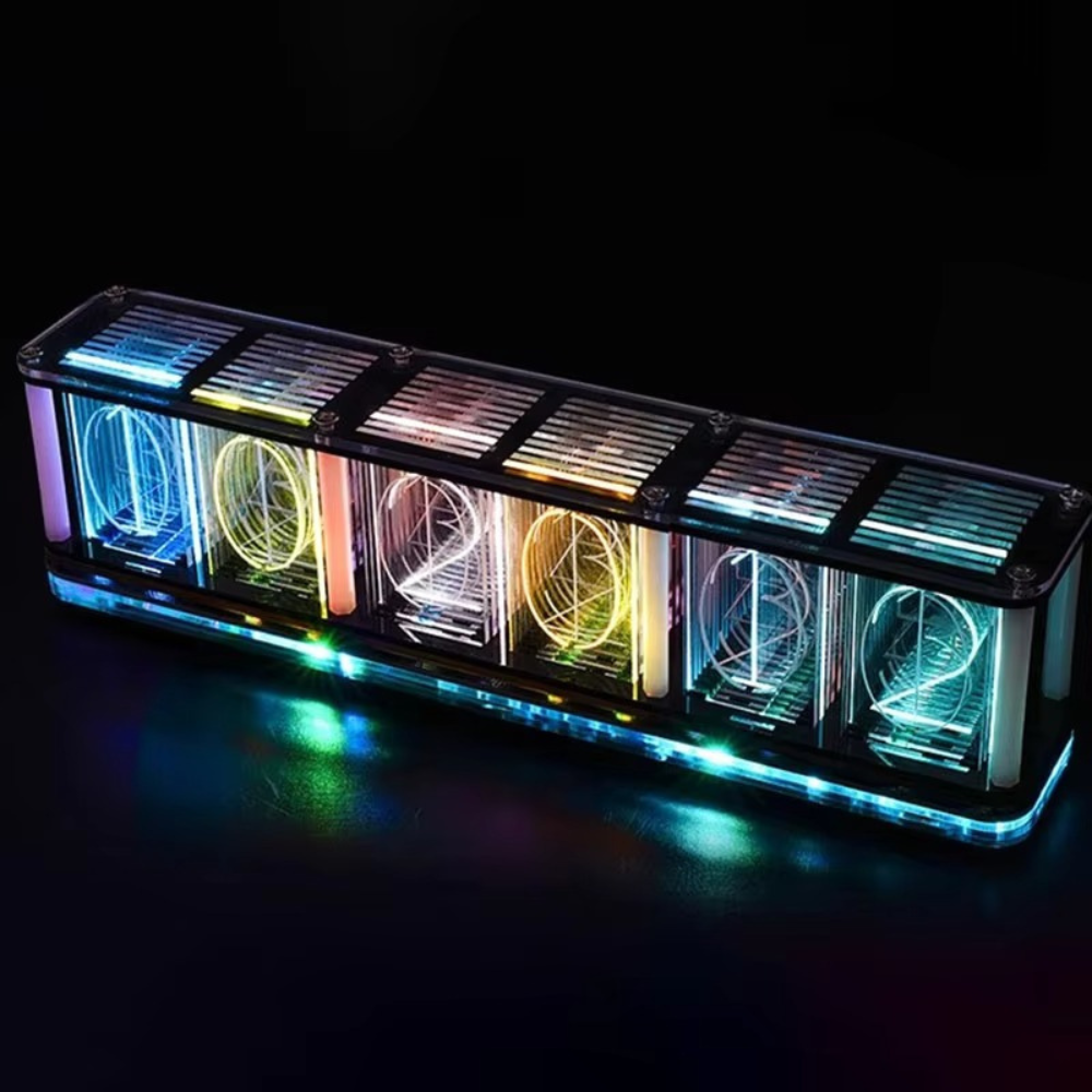 NeonPulse Glow Clock