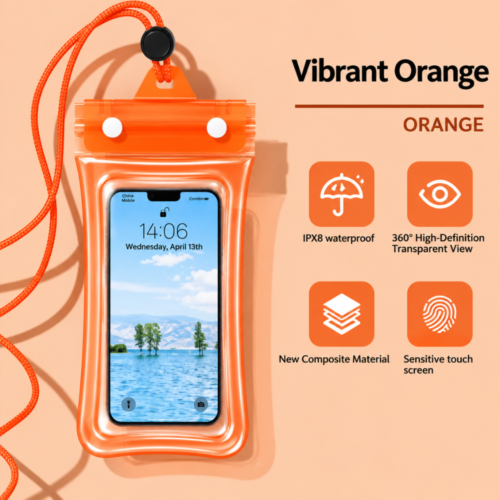 AquaGuard Waterproof Phone Pouch