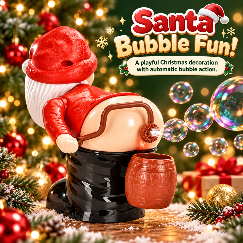 SantaBubble Christmas Bubble Machine