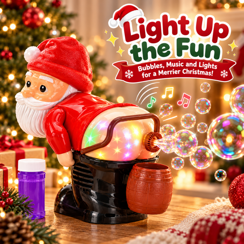 SantaBubble Christmas Bubble Machine