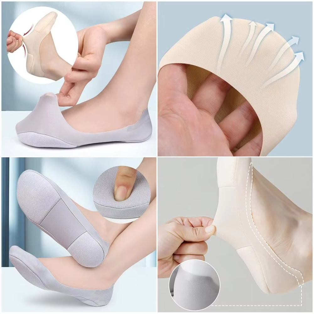 SilkyStep Bow Socks