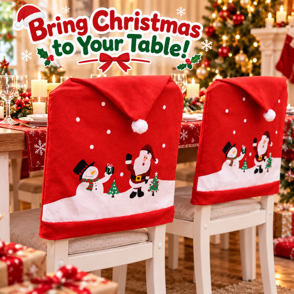 MerryChair Christmas Chair Covers