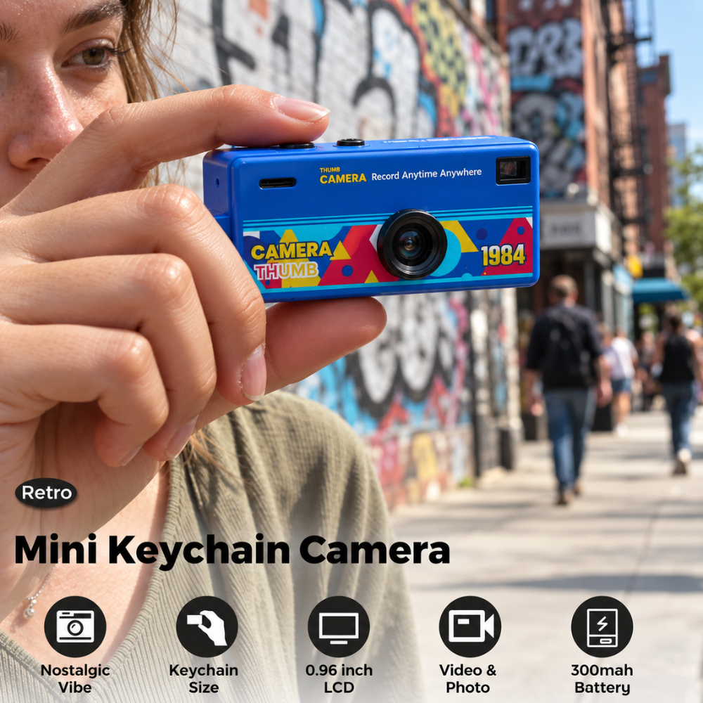 SnapKey Mini Keychain Camera