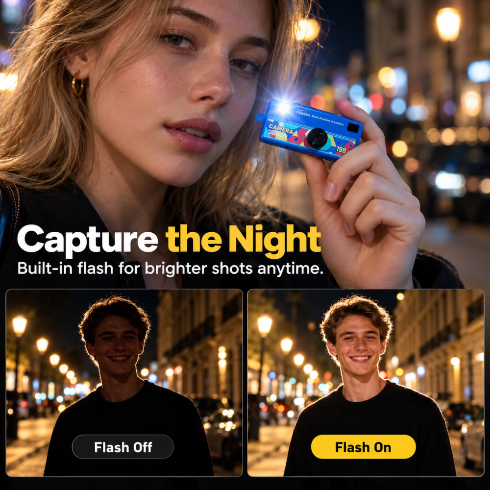 SnapKey Mini Keychain Camera