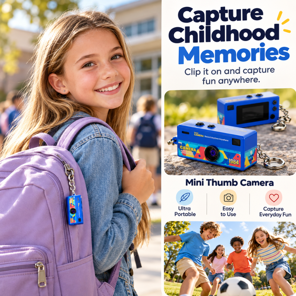 SnapKey Mini Keychain Camera