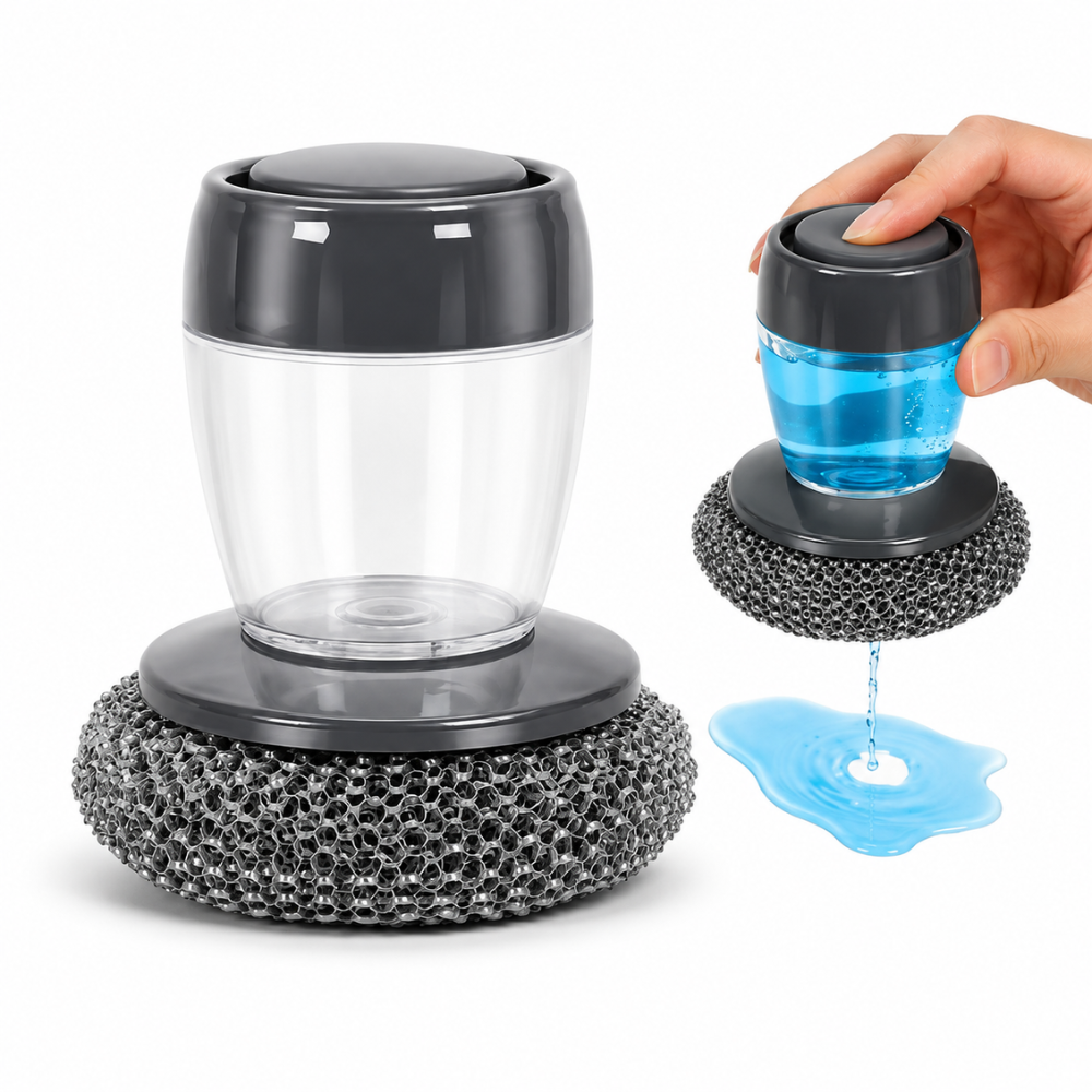 SoapPress Dish Scrubber