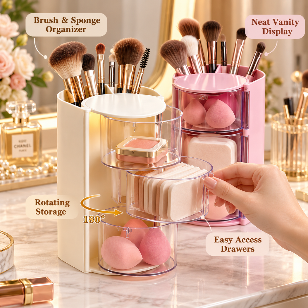 BeautyStack Cosmetic Storage Organizer