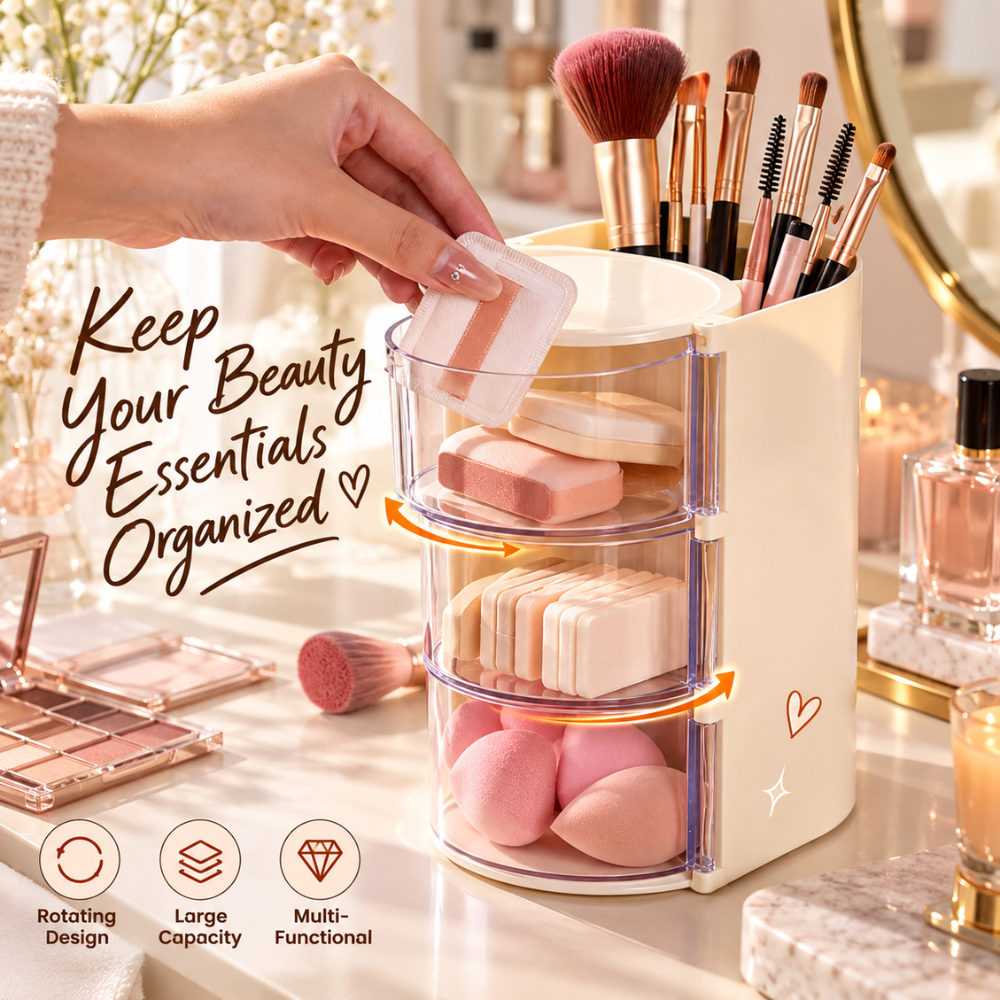 BeautyStack Cosmetic Storage Organizer