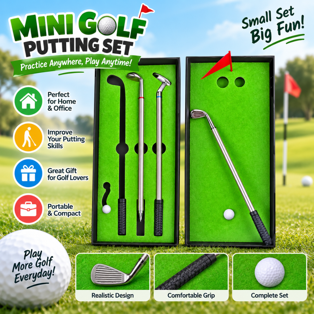 PuttPen Desktop Golf Pen Set