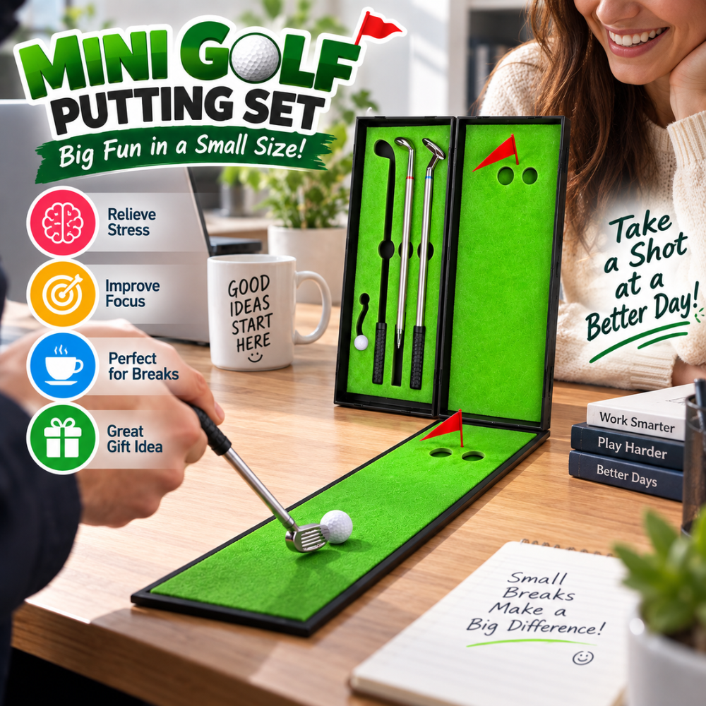 PuttPen Desktop Golf Pen Set