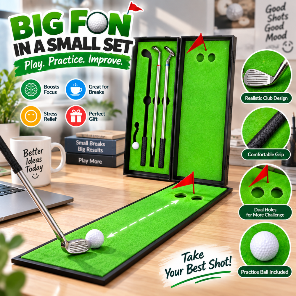 PuttPen Desktop Golf Pen Set