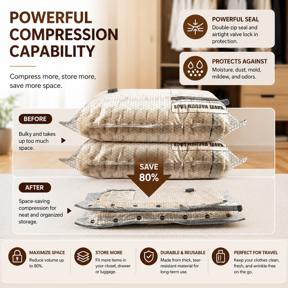 SpaceSaver Vacuum Storage Bags