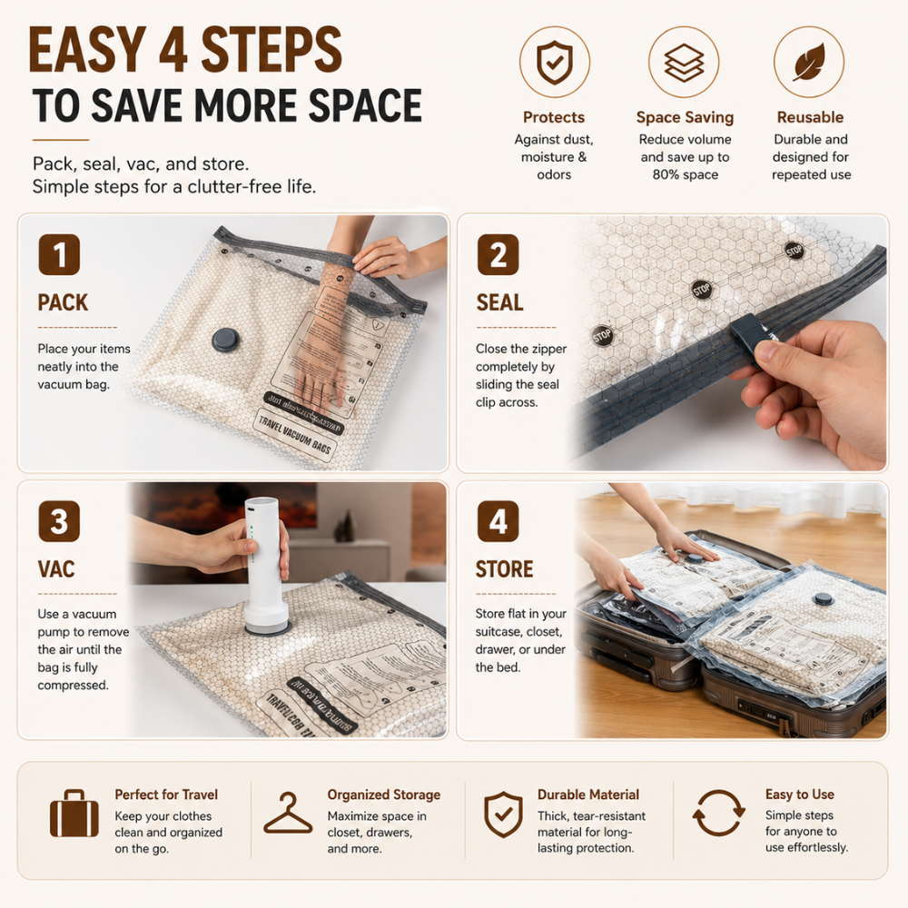SpaceSaver Vacuum Storage Bags