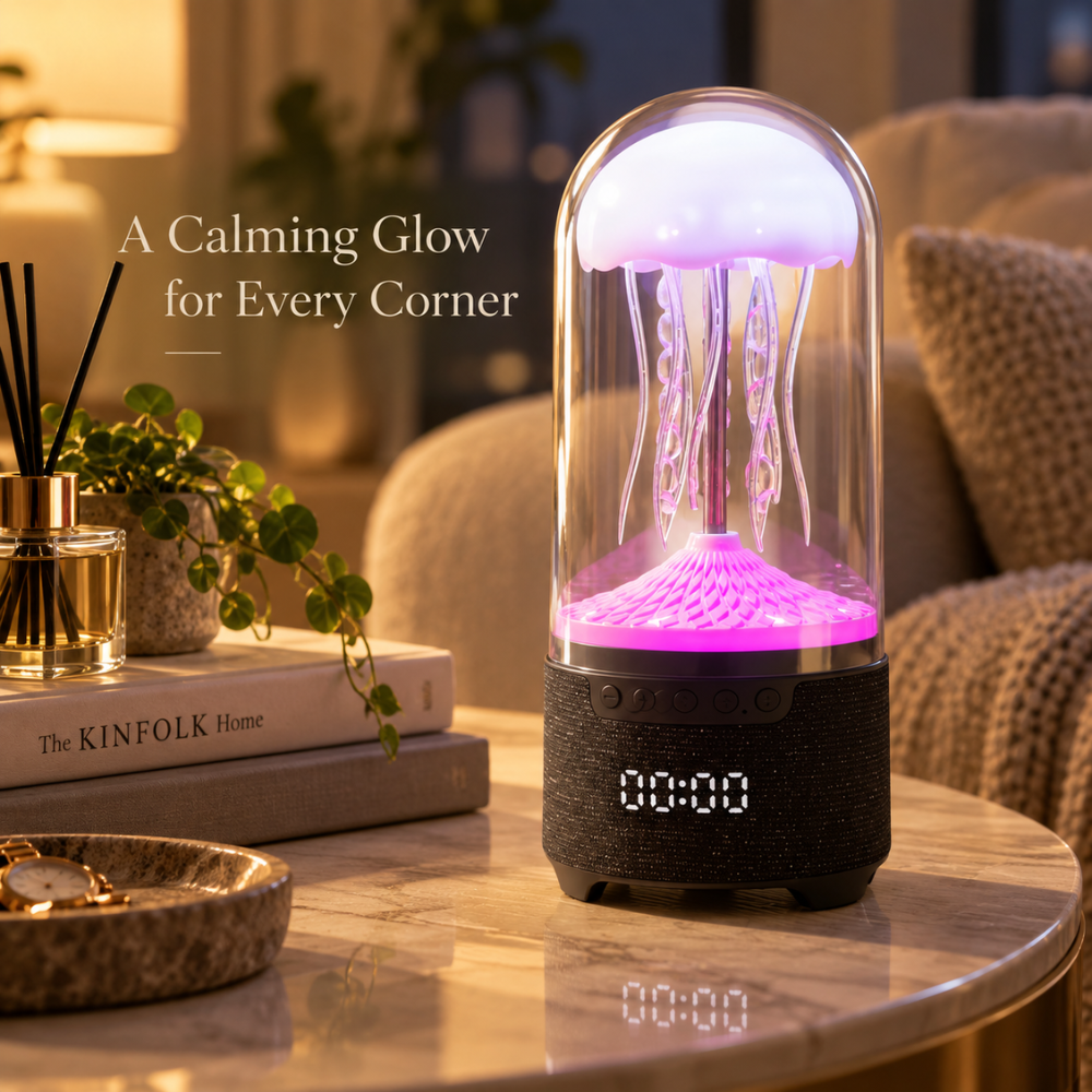 JellyGlow Bluetooth Speaker Lamp