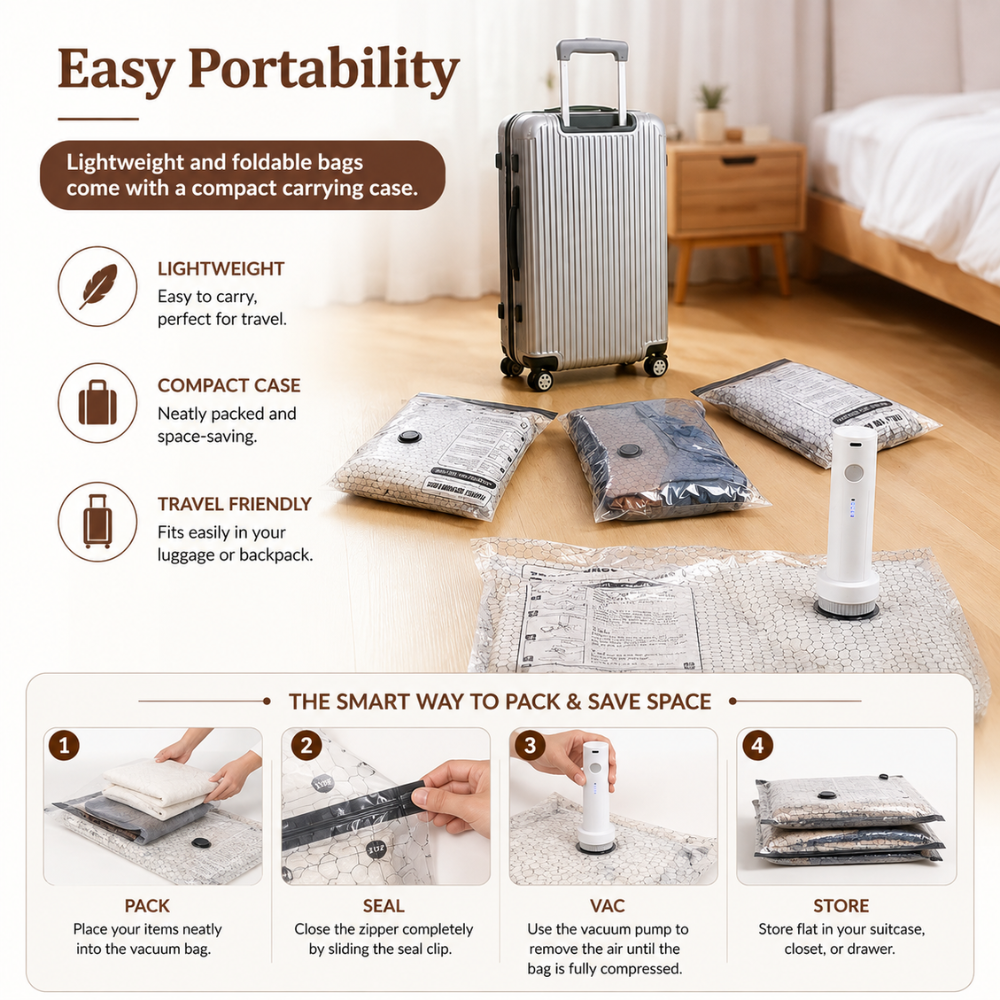 SpaceSaver Vacuum Storage Bags