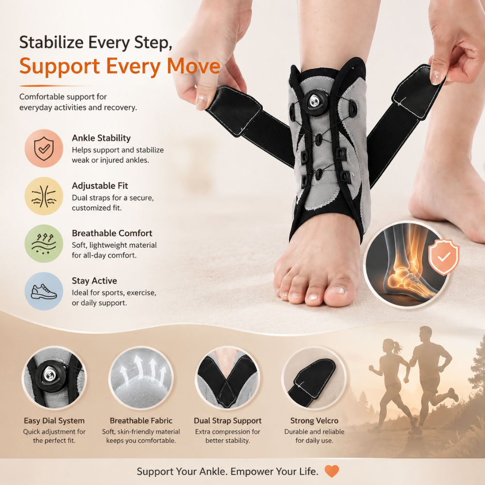 SecureFit Ankle Support Brace