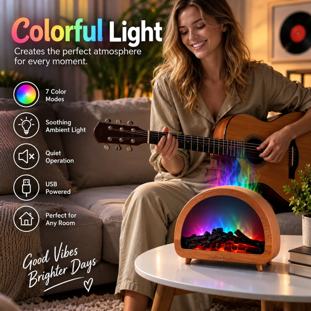 FlameMist Fireplace Aroma Diffuser
