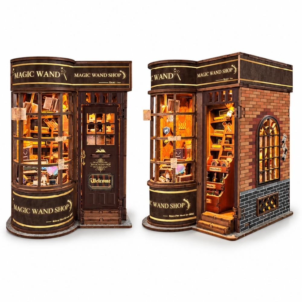 Magic Wand Shop LED Book Nook