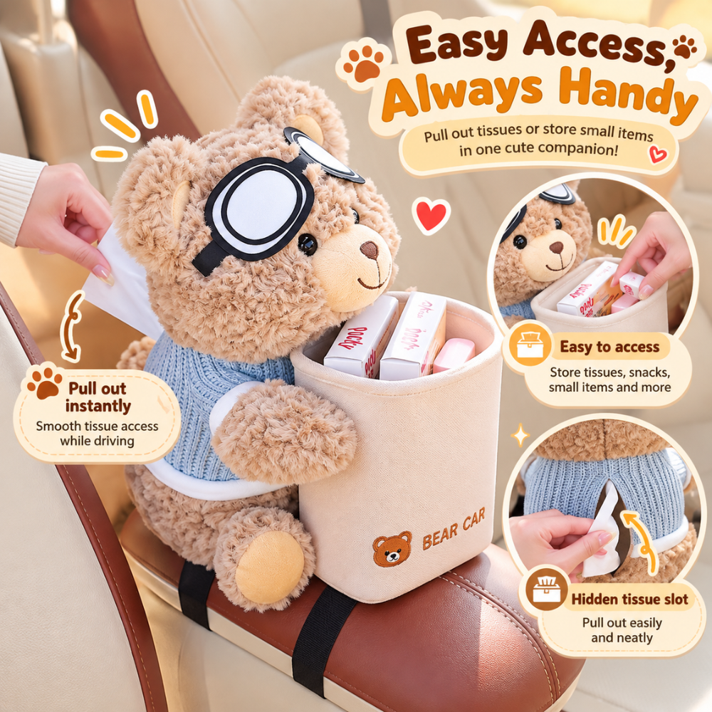 CozyBear Car Seat Organizer