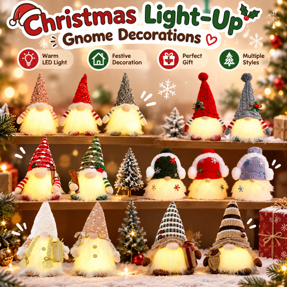 MerryBeard Christmas Gnome Dolls
