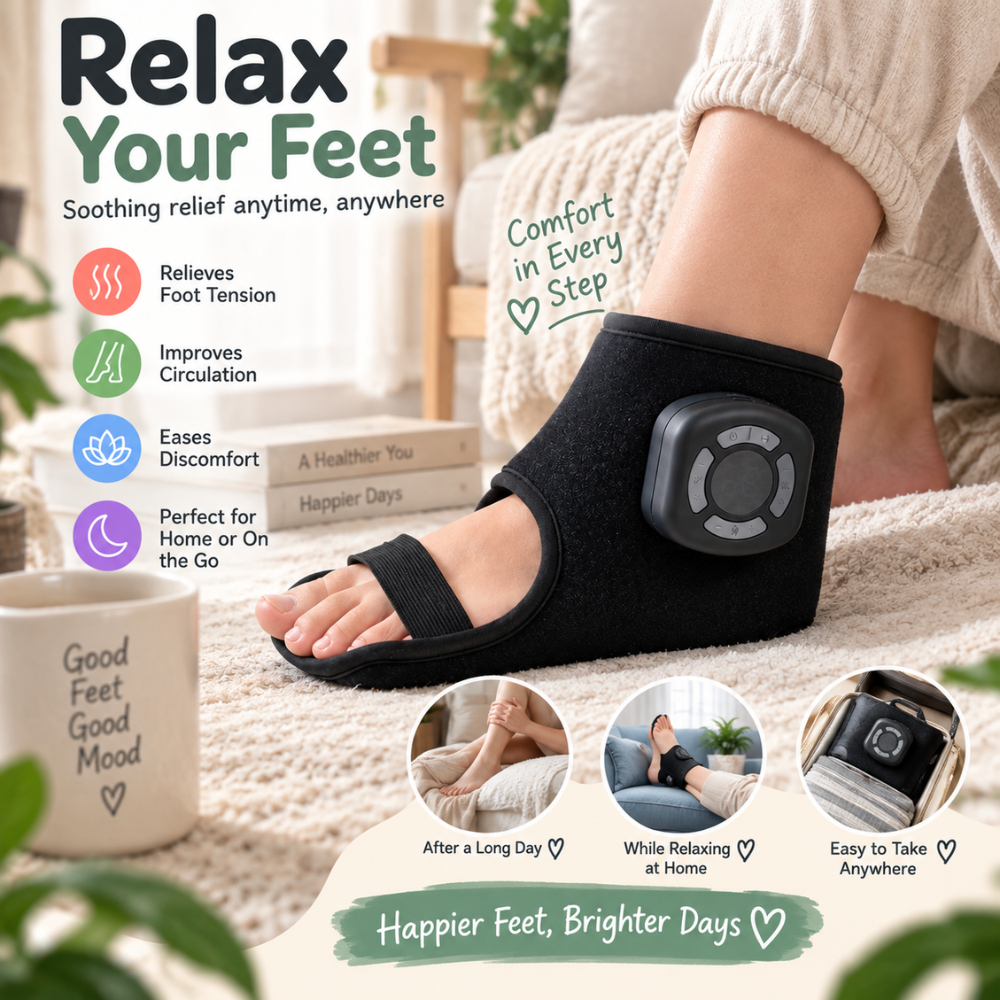 HeatRelief Ankle Massager