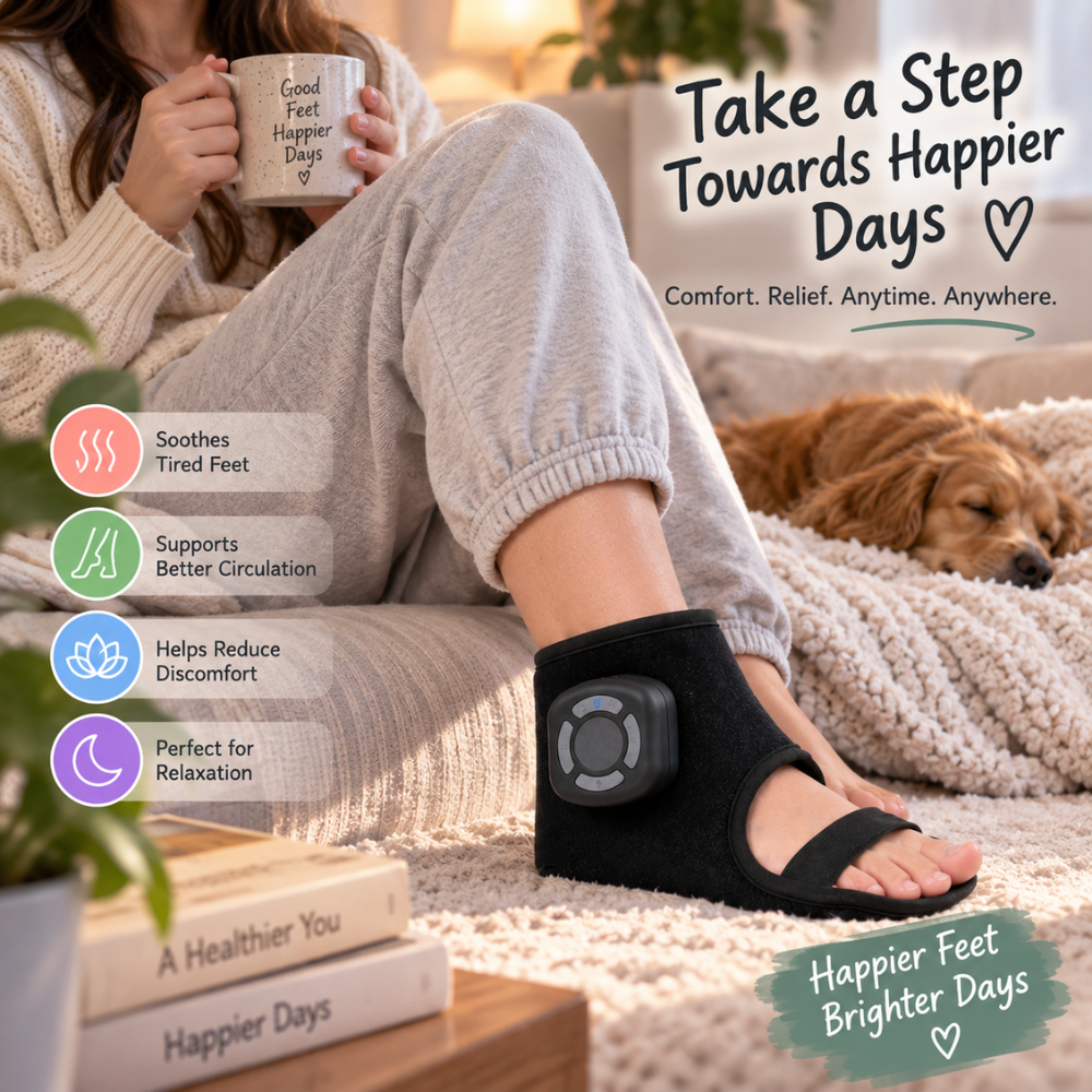 HeatRelief Ankle Massager