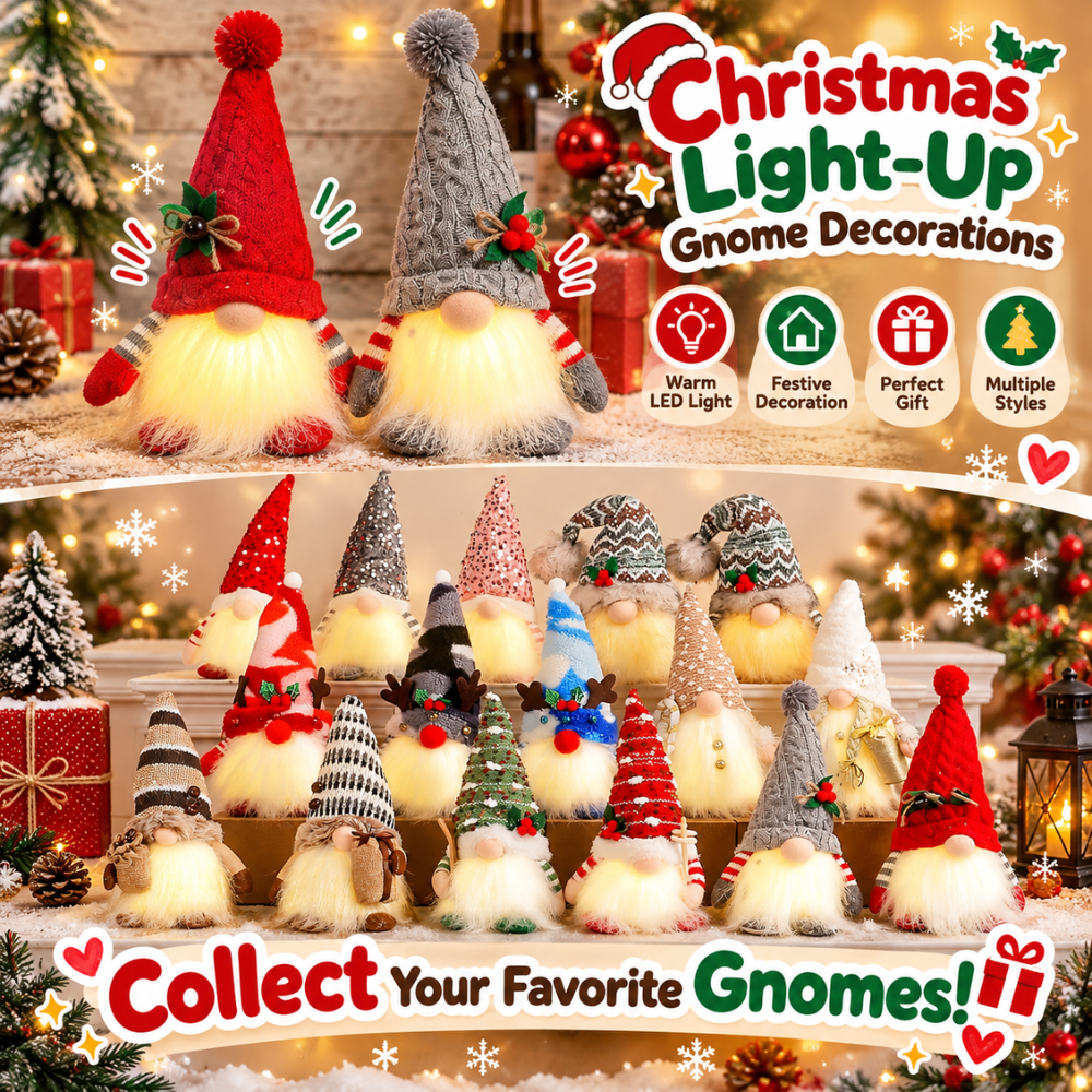MerryBeard Christmas Gnome Dolls