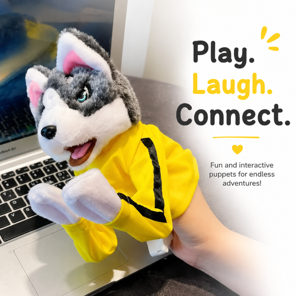 PunchPup Husky Puppet