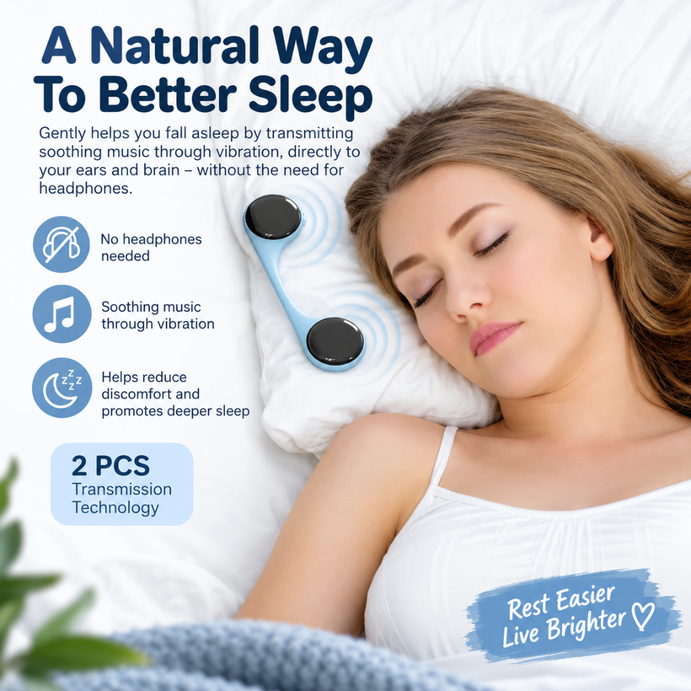 SleepSound Bone Conduction Pillow Speaker
