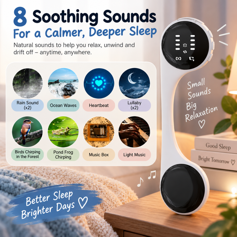 SleepSound Bone Conduction Pillow Speaker