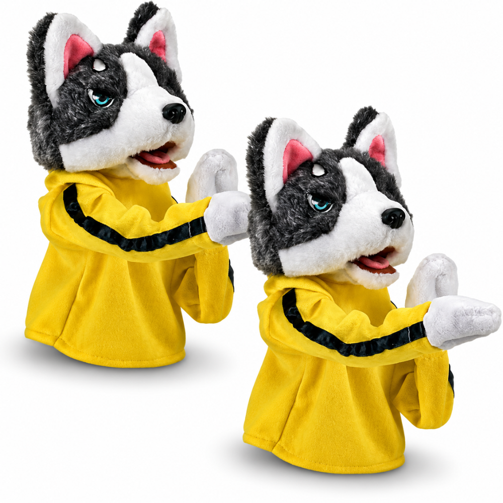 PunchPup Husky Puppet