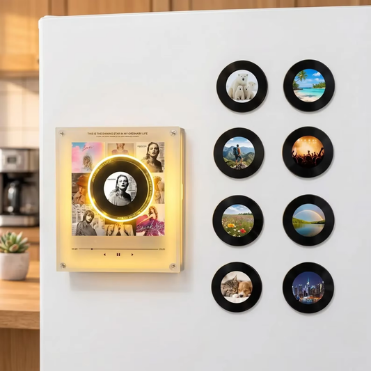 SpinTune Fridge Magnet Music Player