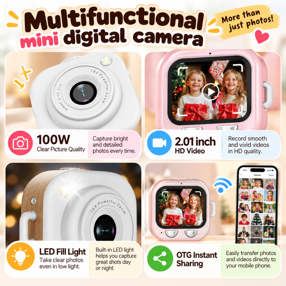 SnapMini HD Digital Camera