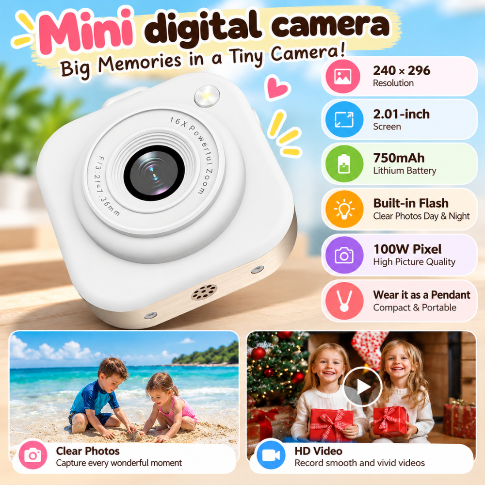 SnapMini HD Digital Camera