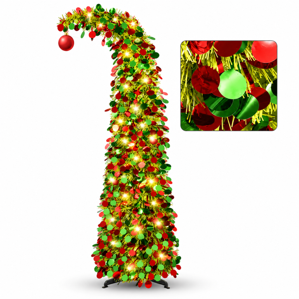 SlimGlow Pop-Up Christmas Tree