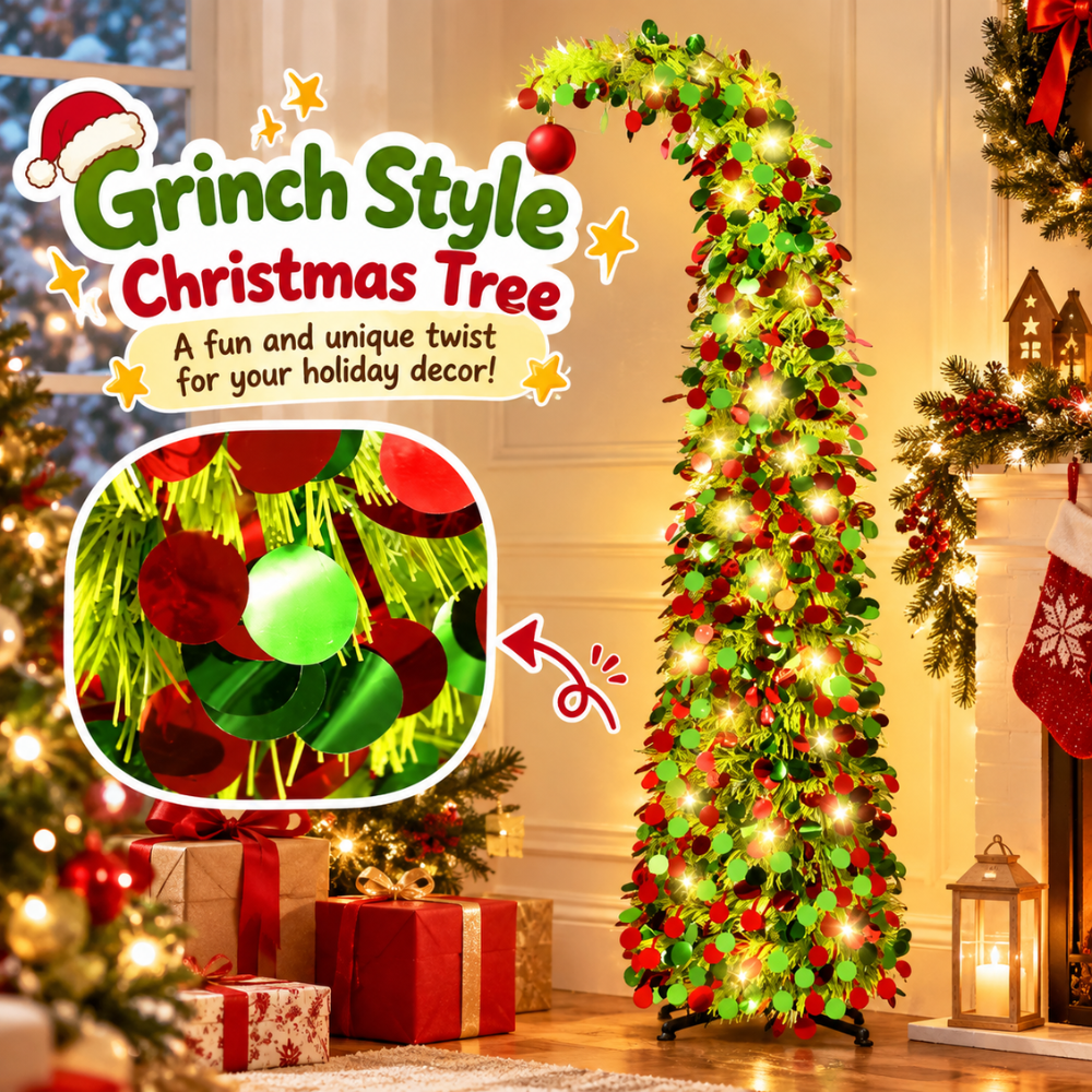 SlimGlow Pop-Up Christmas Tree