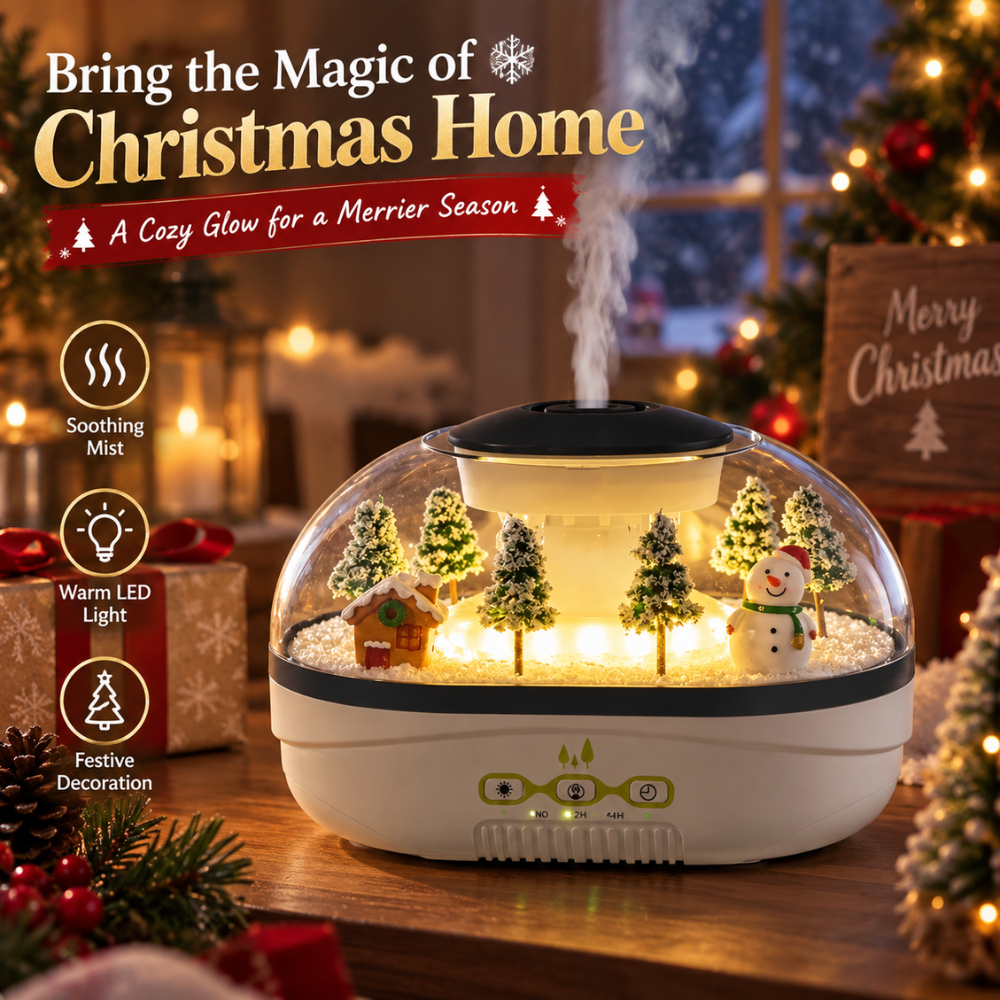 SnowGlow Christmas Aroma Diffuser