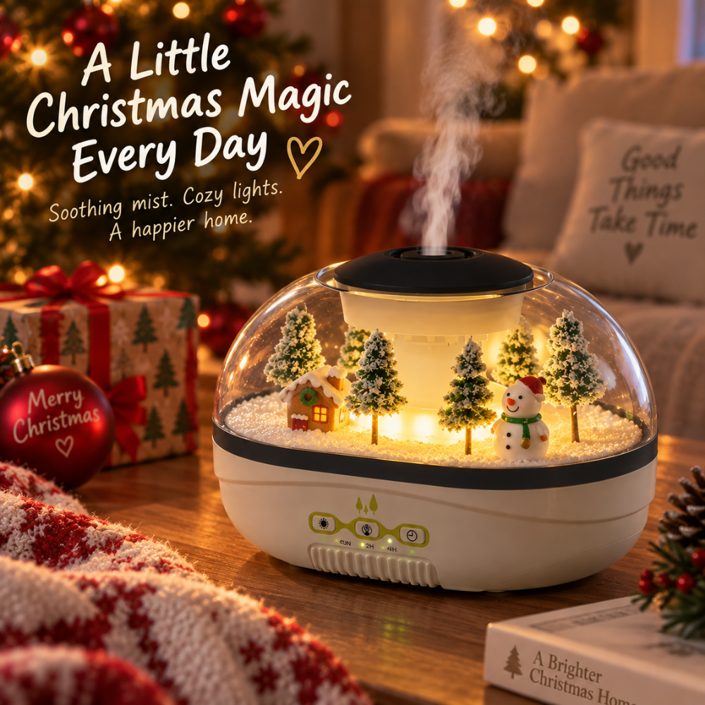 SnowGlow Christmas Aroma Diffuser