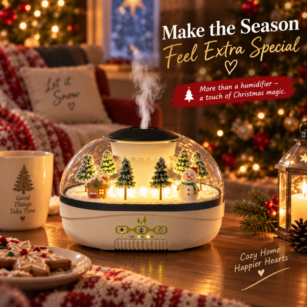 SnowGlow Christmas Aroma Diffuser